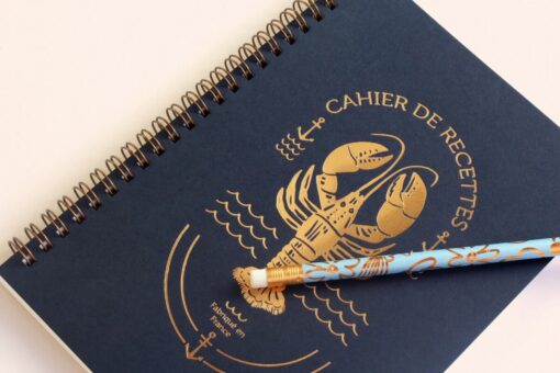 Carnet de recettes Homard Les Editions du Paon