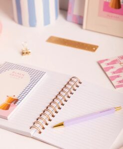 Carnet à spirales Stripes New Black All The Ways To Say