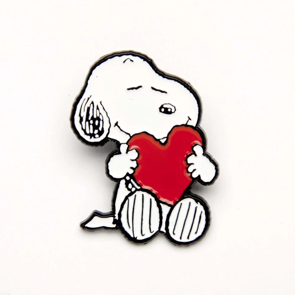 Pin’s Snoopy ‘Give hugs’- Heart