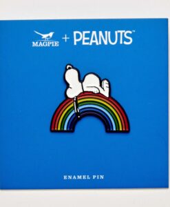 Pin’s Snoopy ‘Good vibes’- Arc-en-ciel