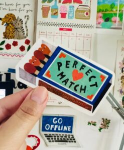 Autocollant Perfect Match – 2