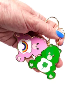 Porte-clés Bisounours ‘Bonne Chance’