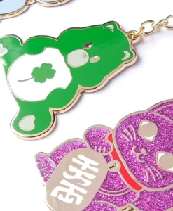 Porte-clés Bisounours ‘Bonne Chance’