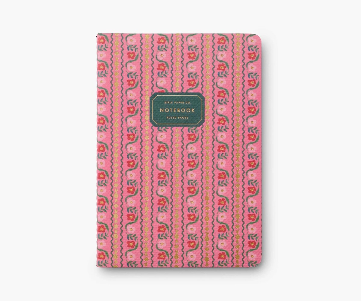 Set de 3 carnets Rifle Paper Co – Dahlia