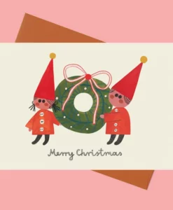 Carte Lutins de Noël 1 Daria Solak