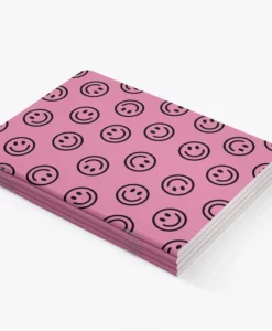 Carnet Smiley – Vieux rose