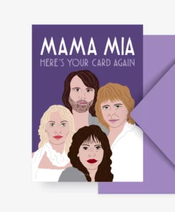 Carte Mama Mia ABBA