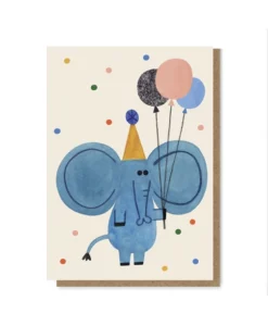 Carte Party Elephant Daria Solak