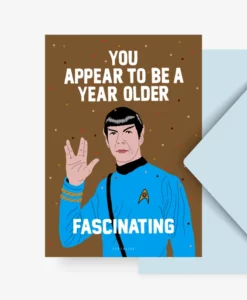 Carte Year Older Fascinating – Star Trek