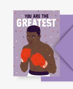 Carte The greatest – Muhammad Ali