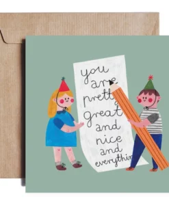 Carte You’re Pretty Great Daria Solak