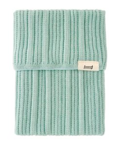 Housse de carnet Midori A6/B6 – Bleu-Vert