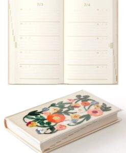 Journal 5 ans Midori – Broderie Fleurs Beiges