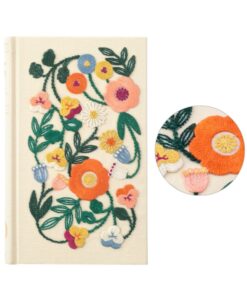 Journal 5 ans Midori – Broderie Fleurs Beiges