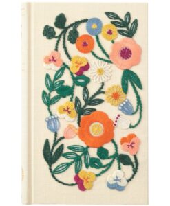 Journal 5 ans Midori – Broderie Fleurs Beiges