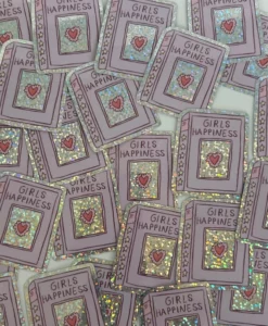 Sticker Girls Happiness