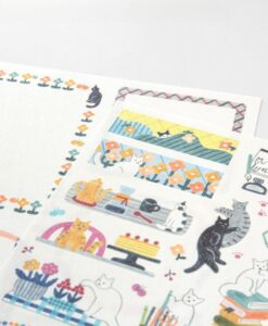 Planche stickers Yuru Log Midori – Chats