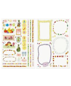 Pochette de stickers Yuru Log Midori – My life