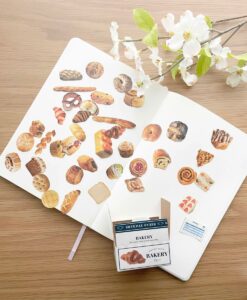 Boîte d’autocollants Viennoiseries