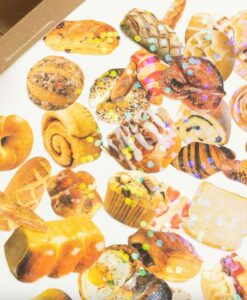 Boîte d’autocollants Viennoiseries