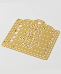 Pochoir en laiton Midori “Template” – Mémo