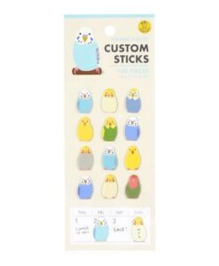 Stickers 3d Perroquets