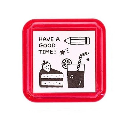 Tampon pré-encré Have a good time