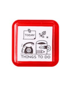 Tampon pré-encré Things to do
