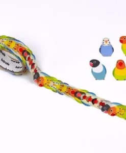 Autocollants washi Oiseaux colorés