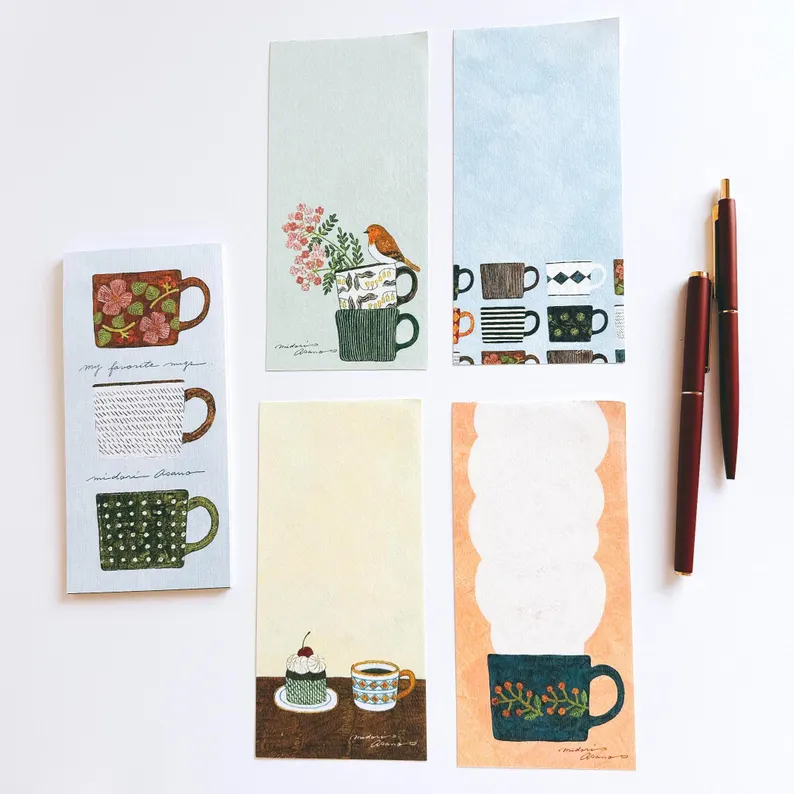 Bloc-Notes My favorite mugs