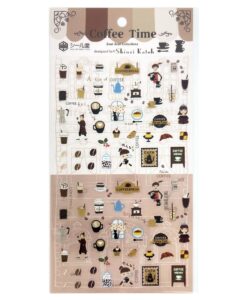 Stickers transparents Coffee Time