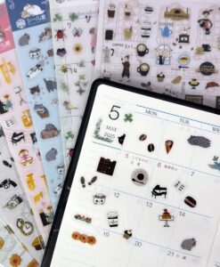 Stickers transparents Coffee Time