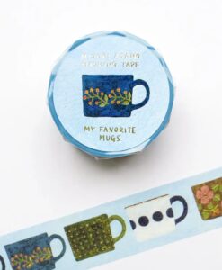Washi tape doré My Favorite Mugs