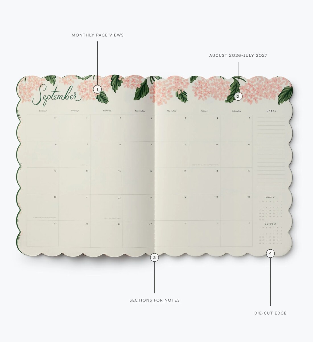 Agenda Hortensia 2026-2027 – Rifle Paper Co