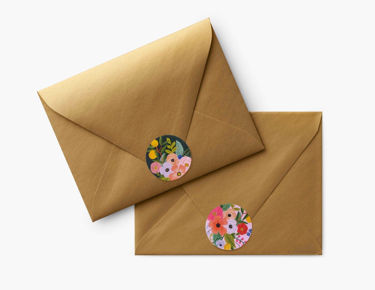 Boîte de sceaux autocollants Garden Party – Rifle Paper