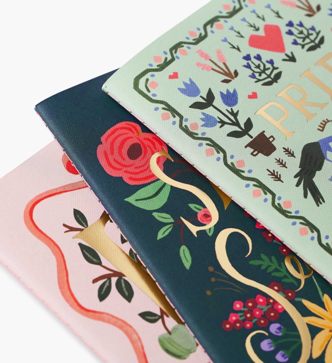 Set de 3 carnets Rifle Paper – Jane Austen