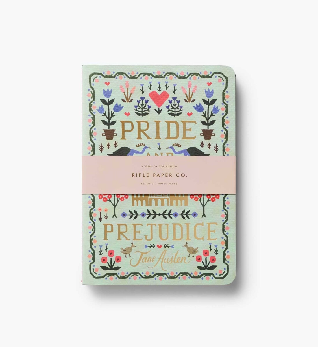 Set de 3 carnets Rifle Paper – Jane Austen