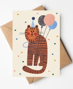 Carte Party Tiger