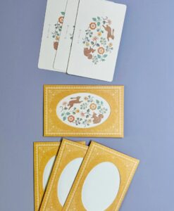 Set de mini cartes et enveloppes Antik Piac