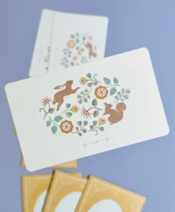 Set de mini cartes et enveloppes Antik Piac