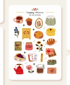 Planche de stickers – Douce vie