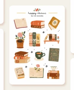 Planche de stickers – Mon coin lecture