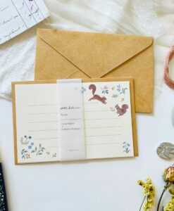 Set de correspondance Michikusa – Petits écureuils
