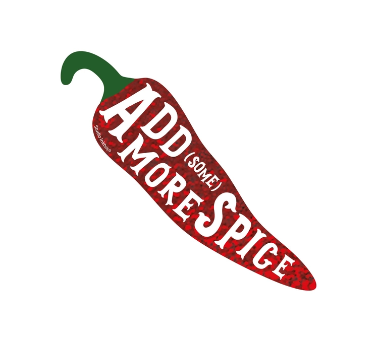 Sticker Add some more spice