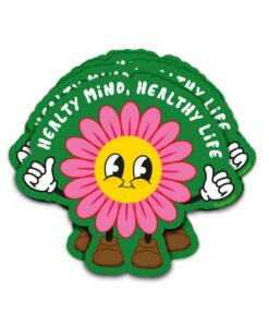 Sticker Healthy mind, healthy life