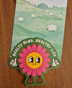 Sticker Healthy mind, healthy life
