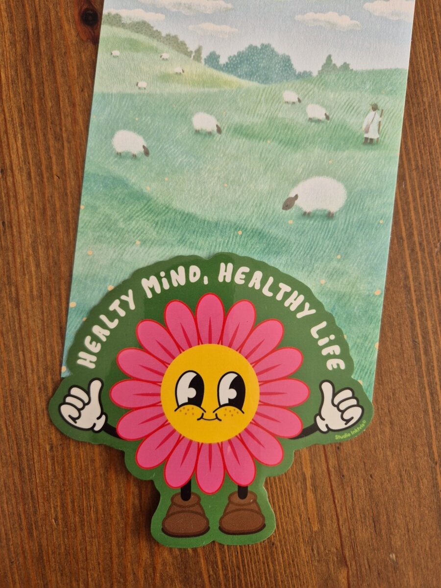 Sticker Healthy mind, healthy life