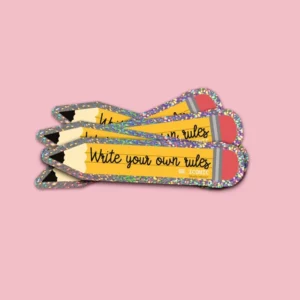Sticker Write your own rules