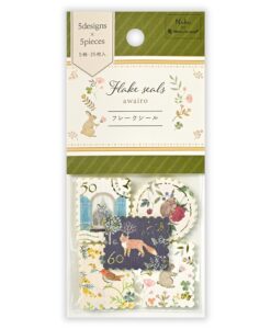 Stickers Animaux façon timbres