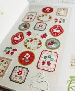 Stickers Wanowa – Lapins & fraise